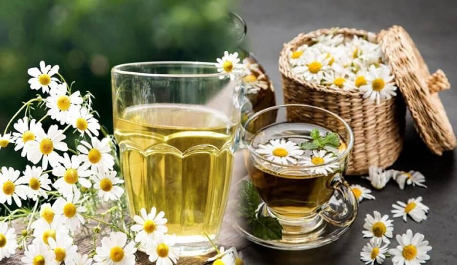 Kamamila decoction parasitoetarako